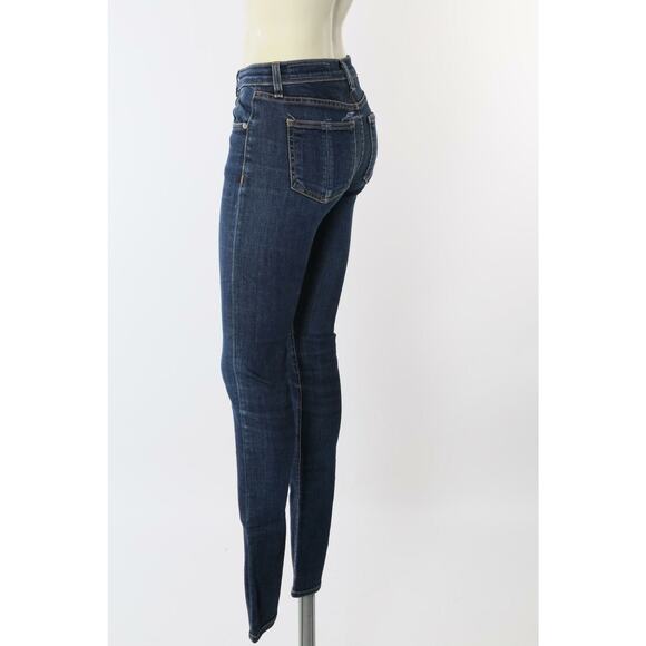 RAG & BONE Heritage Blue Denim High Rise Skinny Jeans Pants Size 25 - Picture 3 of 12